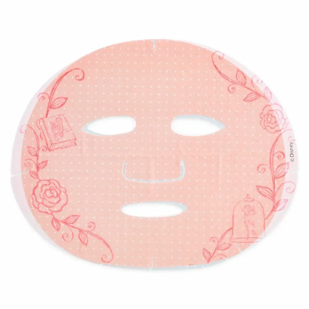 Disney Parks Enchanted Rose Belle Beauty and the Beast Facial Face Mask